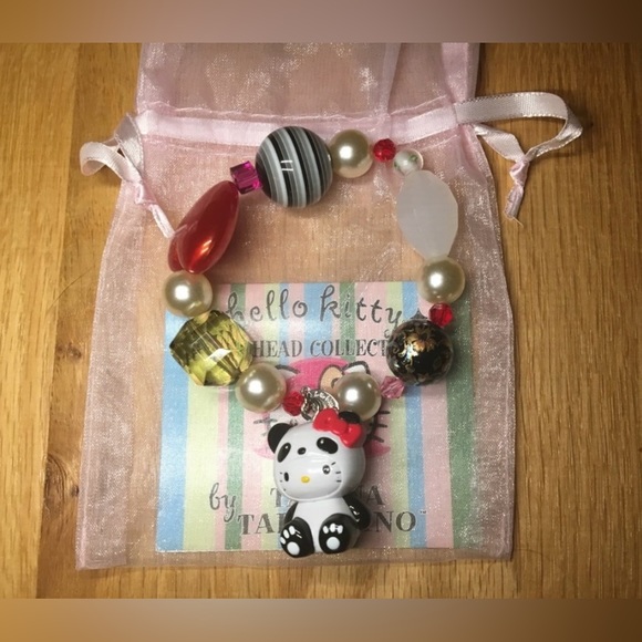 Tarina Tarantino for Hello Kitty VERY RARE Vintage NWT Panda Mascot Bracelet🩷